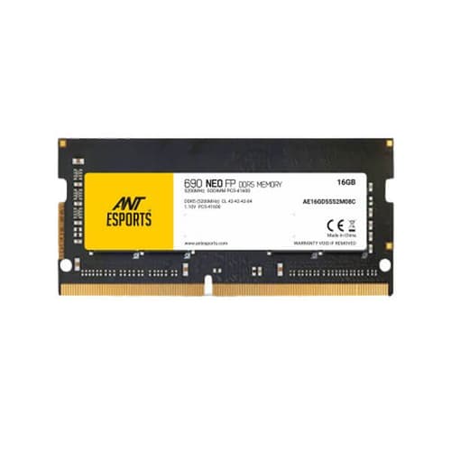 Ant Esports 690 Neo FP 16GB 5200MHz CL42 DDR5 Laptop RAM